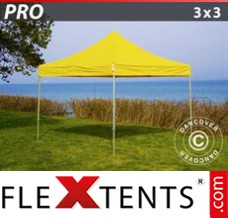 Flex canopy PRO 3x3 m Yellow