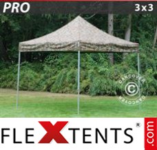 Flex canopy PRO 3x3 m Camouflage/Military