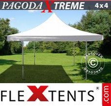 Flex canopy Pagoda Xtreme 4x4 m / (5x5 m) White