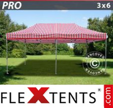 Flex canopy PRO 3x6 m striped