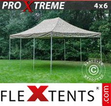 Flex canopy Xtreme 4x6 m Camouflage/Military