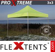 Flex canopy Xtreme 3x3 m Neon yellow/green