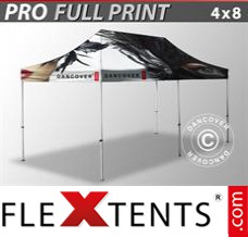 Flex canopy PRO with full digital print, 4x8 m