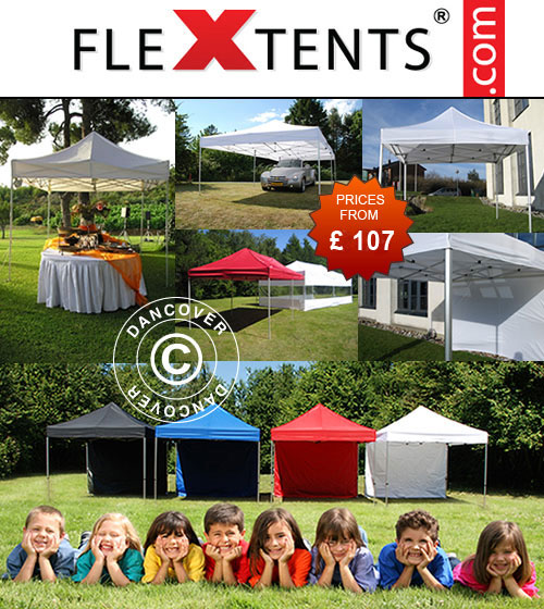 Flex canopies in high quality. Flex canopies for Sale. Flex canopies for promotion or event.