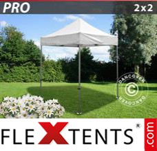 Flex canopy PRO 2x2 m White
