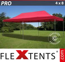 Flex canopy PRO 4x8 m Red