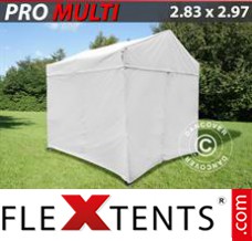 Flex canopy Multi 2.83x2.97 m White, incl. 4 sidewalls
