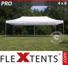 Flex canopy PRO 4x8 m White