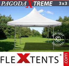 Flex canopy Pagoda Xtreme 3x3 m / (4x4 m) White